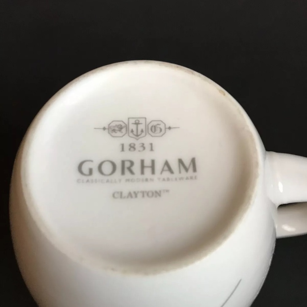 Gorham Classically Modern Tableware Mug Clayton - Picture 4 of 4